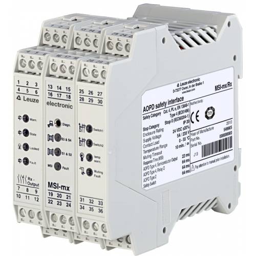 MSI-mx/Rx - Реле безопасности MSI-mx/Rx - Реле безопасности