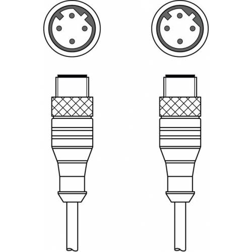 KSS ET-M12-4A-M12-4A-P7-300 - Соединительный кабель