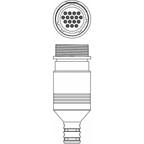 S U-M30-16A-M - Коннектор