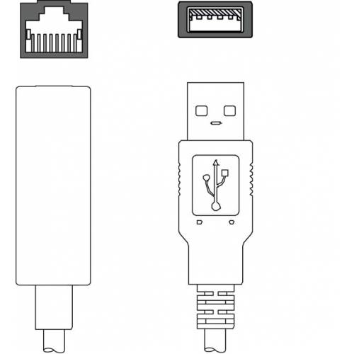KDS ET-RJ45-A-USB3-A-P4-000 - Адаптер cable