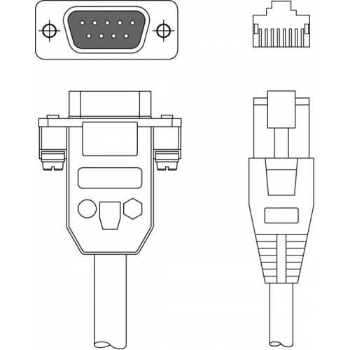 KB TTL-RS232/PIN9 IT4xxx - Соединительный кабель