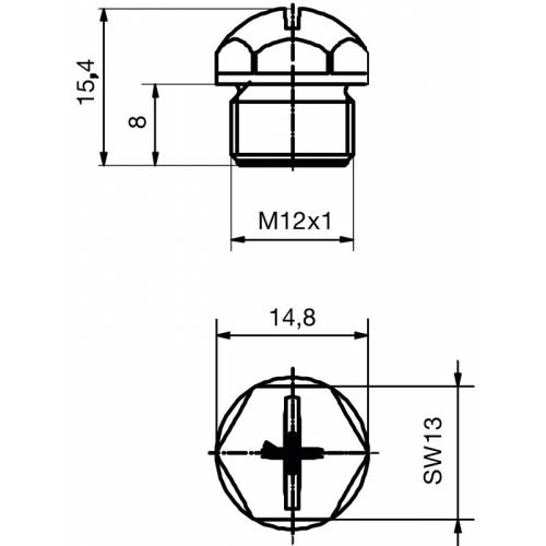CAP M12K-Set - Колпачок (10шт)