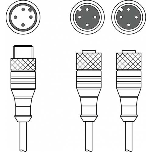 CB-M12-SC44 - Распределительный кабель