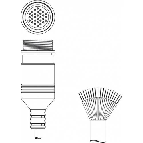 KD S-M30-30A-V1-100 - Соединительный кабель