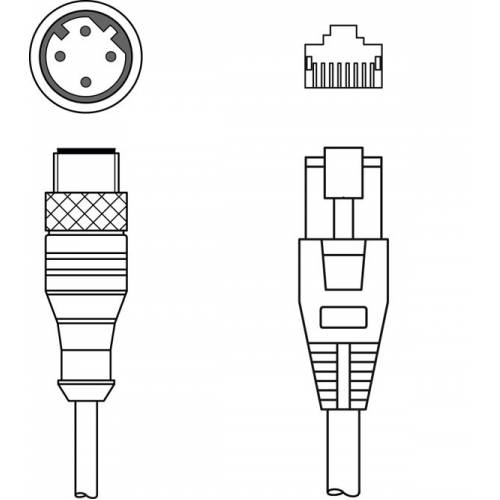 KSS ET-M12-4A-RJ45-A-P7-150 - Соединительный кабель